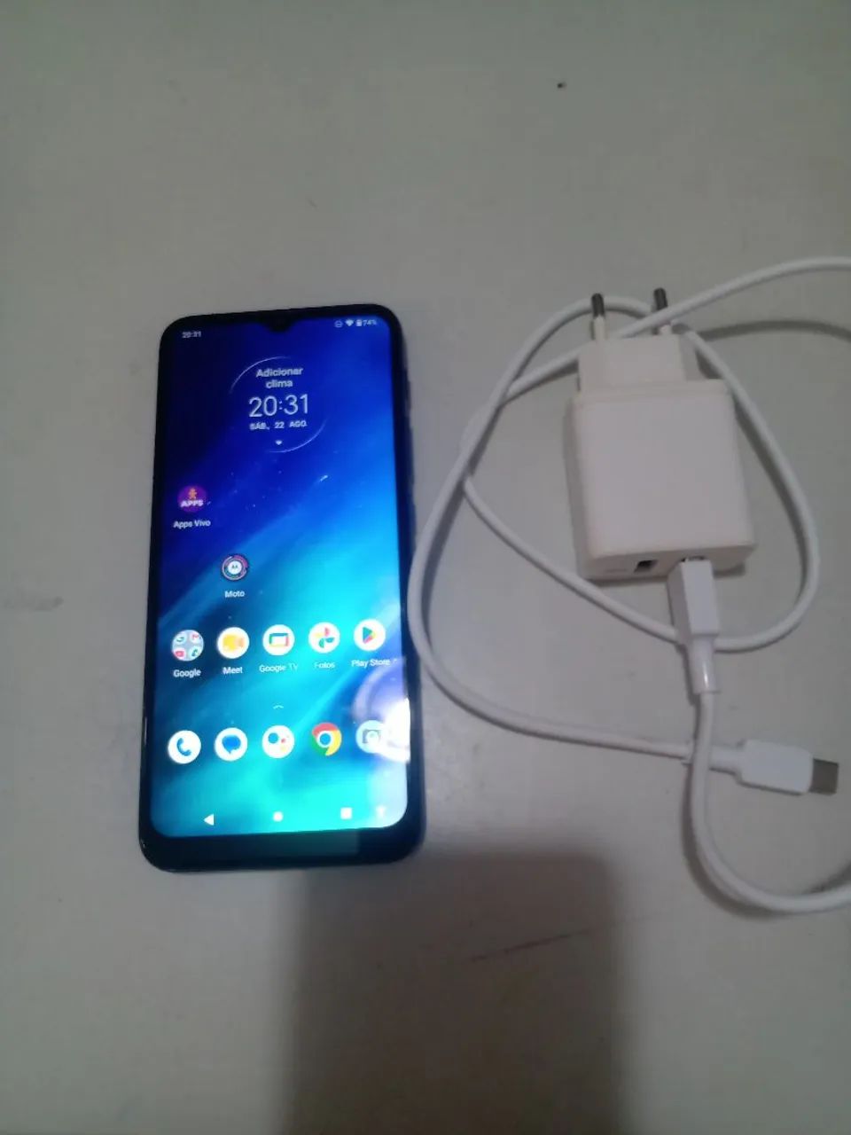 Celular moto one fusion 128 g