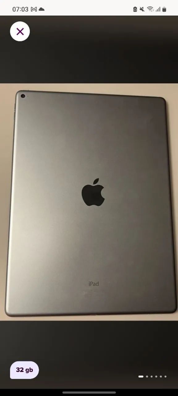 Ipad Pro 11'' 4ª ger 64gb + cabo original  - Foto 2
