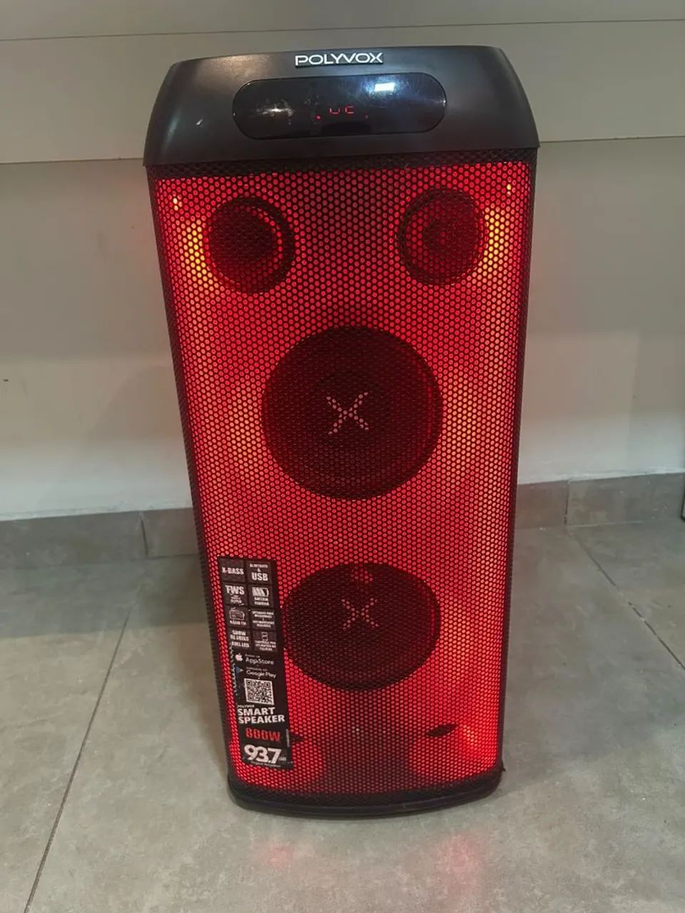 CAIXA BLUETOOTH POLYVOX 800W POSSO DEIXAR  - Foto 5