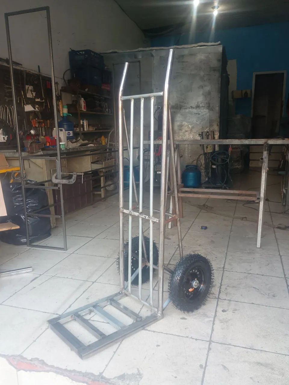 CARRINHO DE CARGA REFORÇADO - FABRICAÇÃO PRÓPRIA - Foto 4