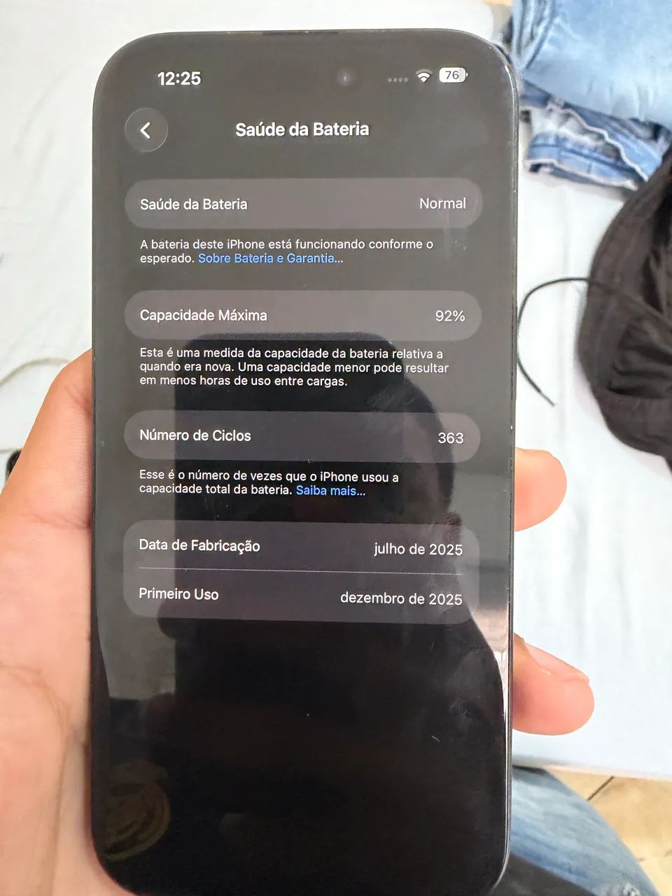 iPhone 15 256GB na garantia - Foto 5