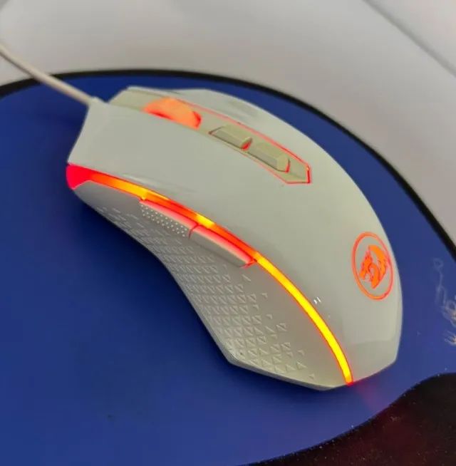 VENDO MOUSE GAMER REDRAGON BRANCO - Foto 5