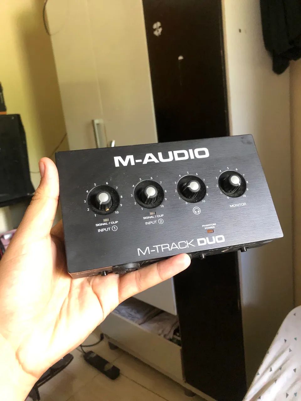 INTERFACE DE ÁUDIO M-TRACK DUO. ESTADO DE ZERA COM CAIXA E GARANTIA ESTENDIDA ATÉ 10/2027 - Foto 5