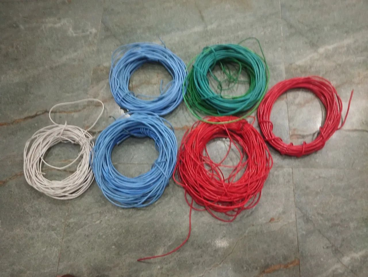 Rolos de fio