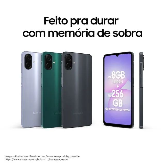  Smartphone Galaxy A07 256gb 8gb - Foto 3