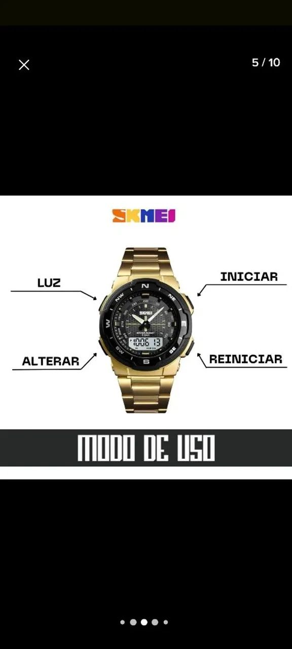 Relógio masculino Skmei - Foto 5