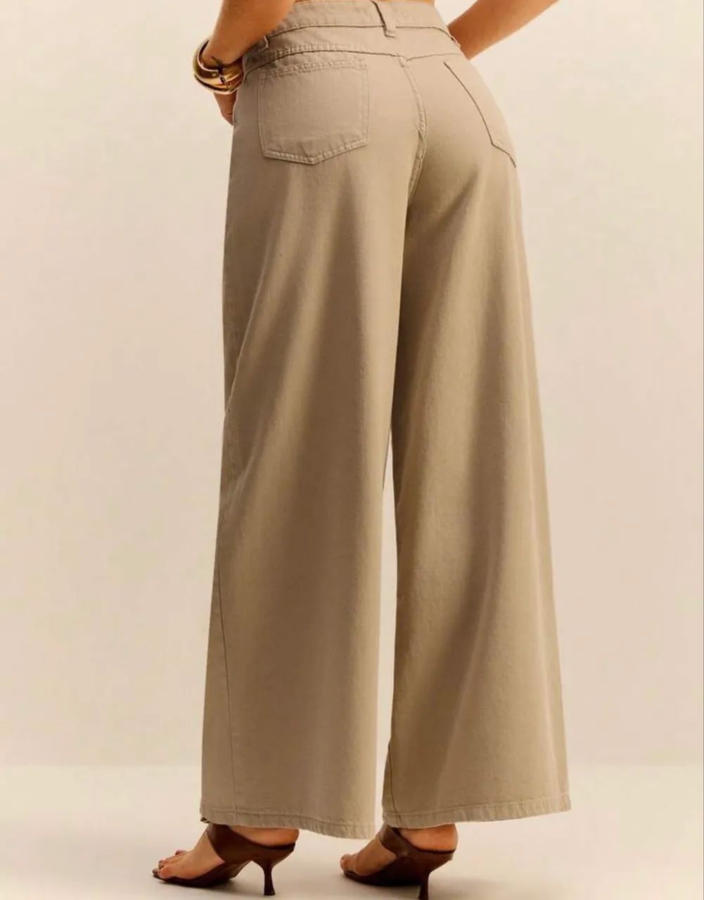 Calça sarja Shein nova - Foto 2