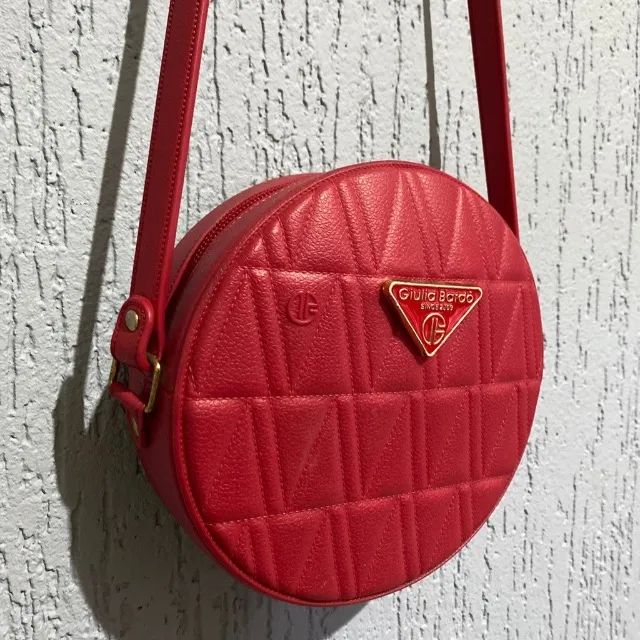 Bolsa Tiracolo Transversal Redonda - Foto 4