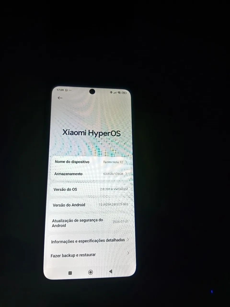 Vendo redmi 12 128 giga funcionando perfeitamente  - Foto 3
