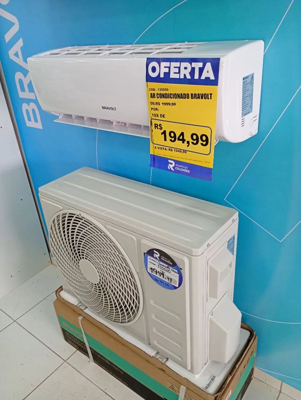 Central de ar 12 mil BTUs Inverter  - Foto 4