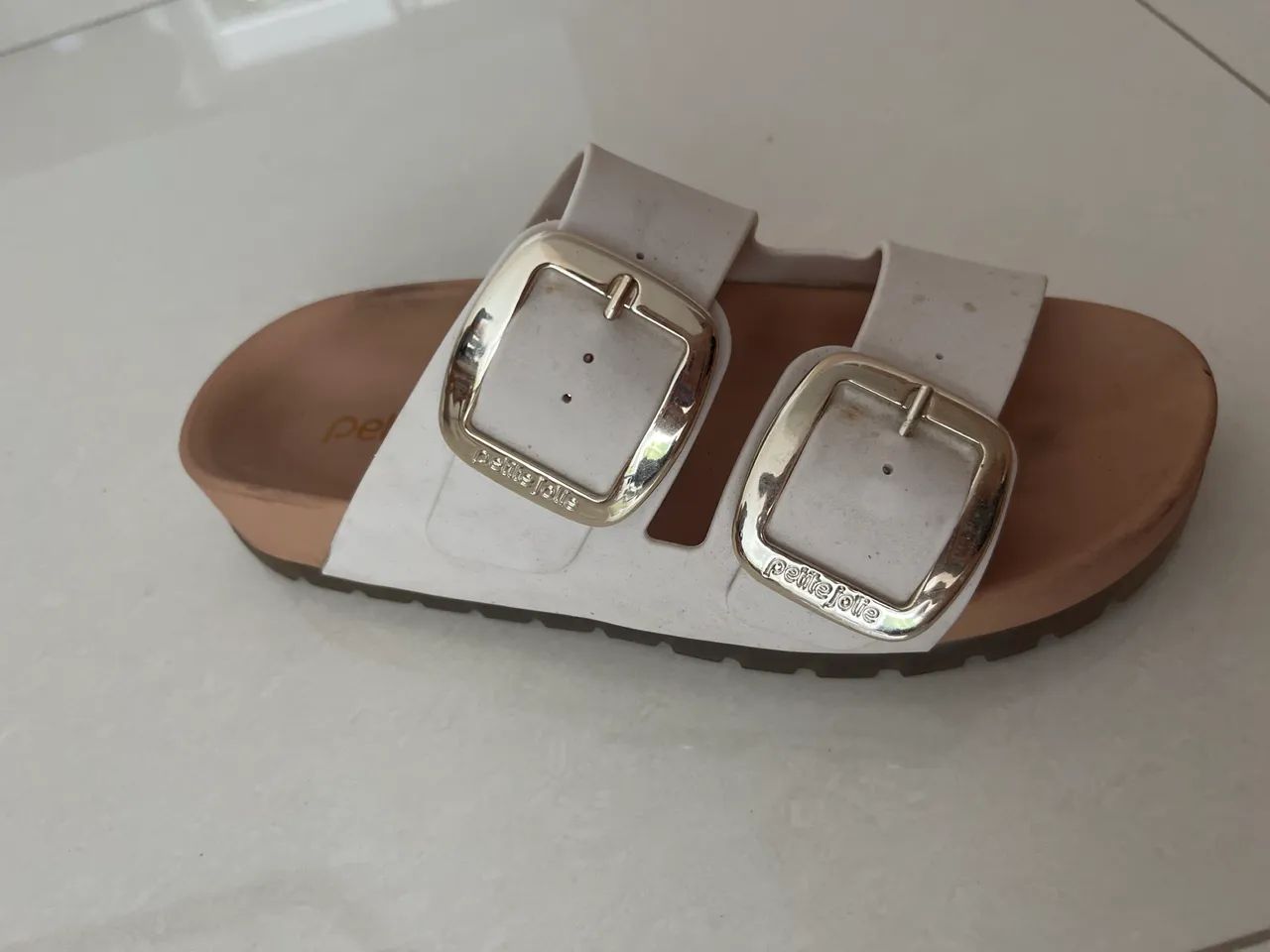 Chinelo Branco Petite Jolie  - Foto 2
