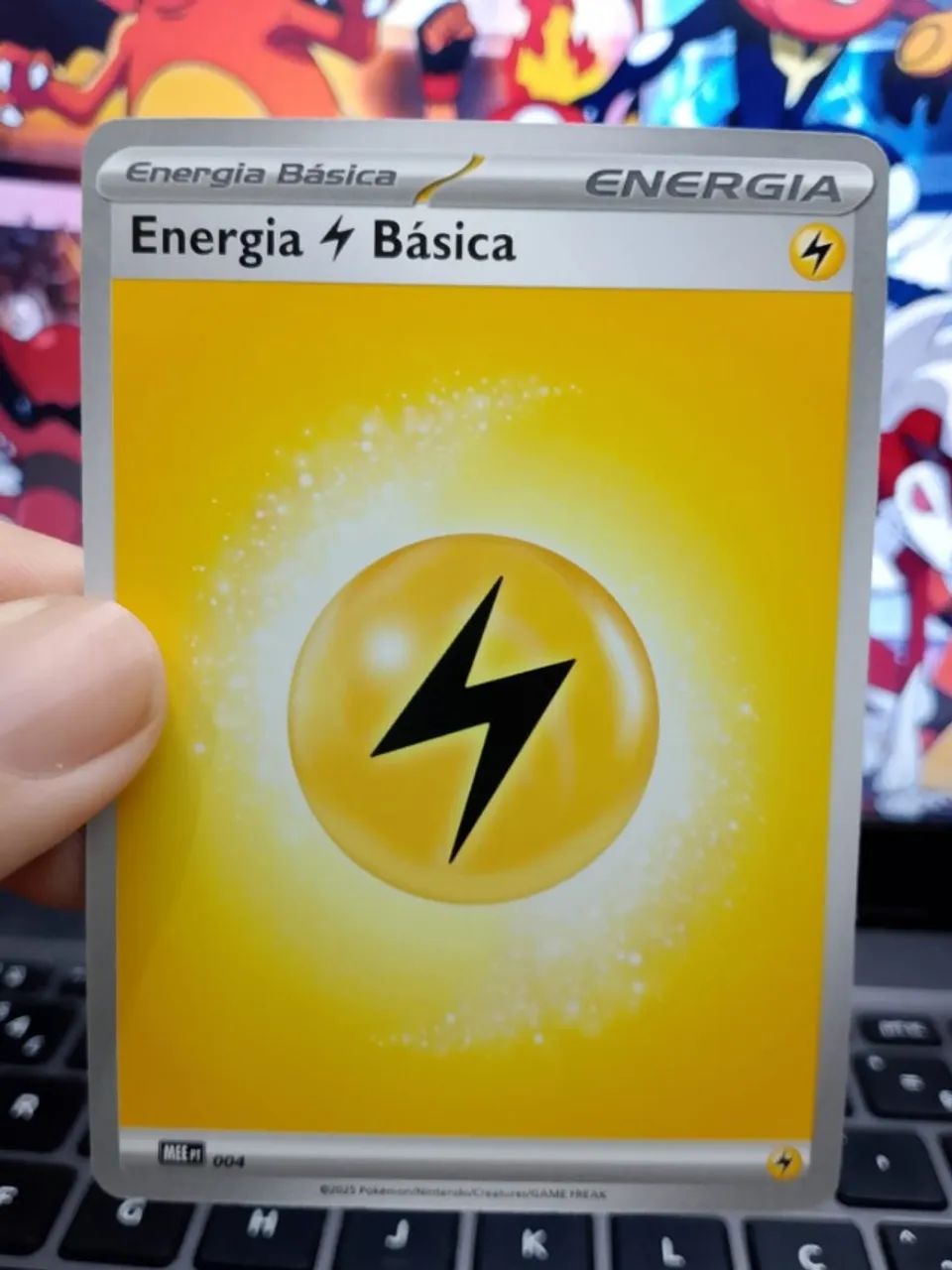 Carta Pokémon Energia de Raio
