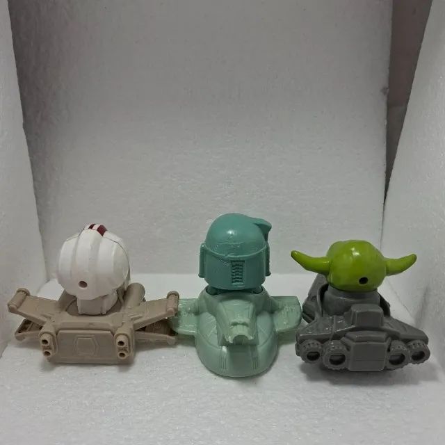 Lote 3 Naves Star Wars Mcdonalds 2020/ Usados - Foto 4