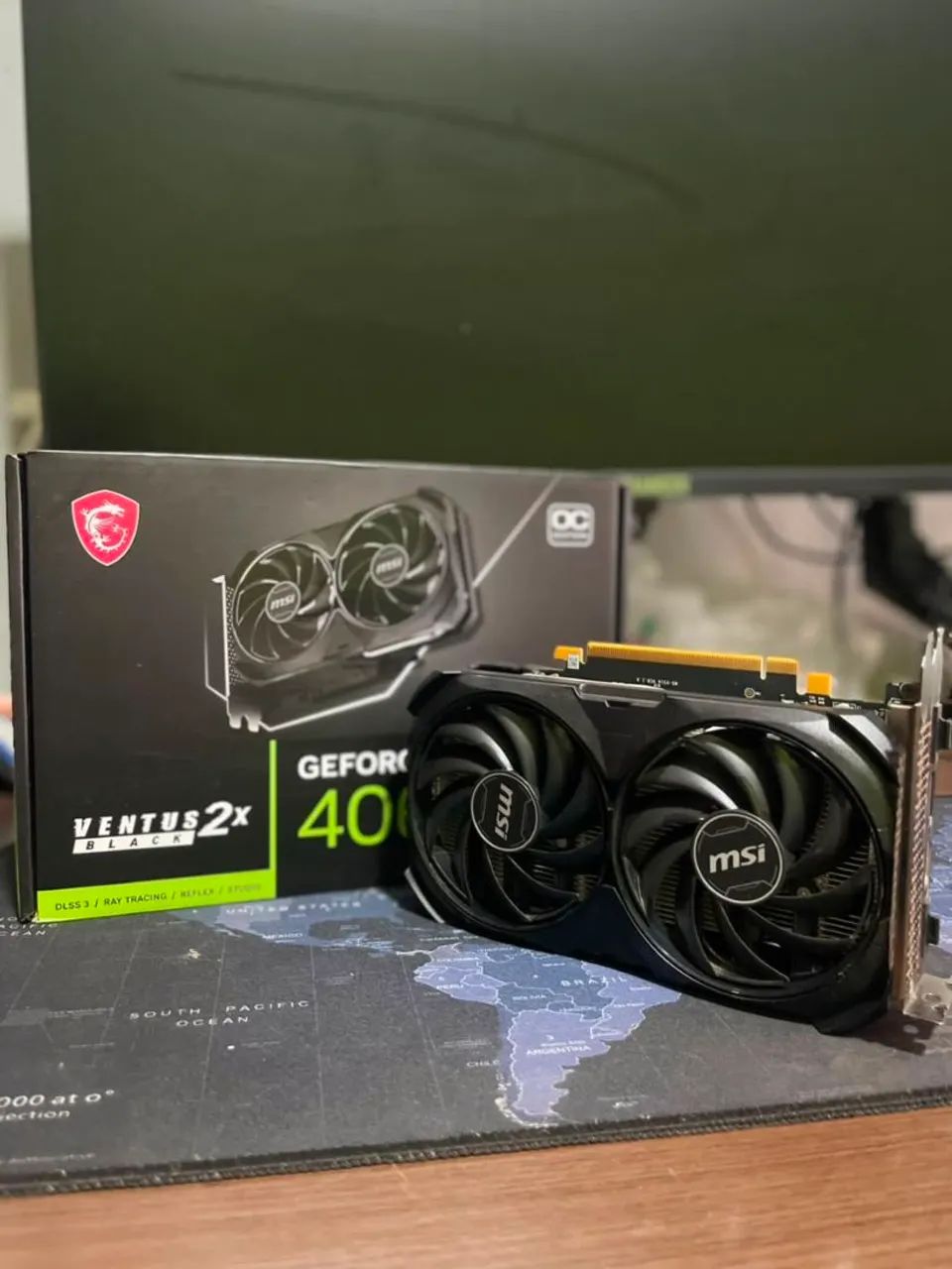 Rtx 4060 msi um ano e meio de uso, com caixa