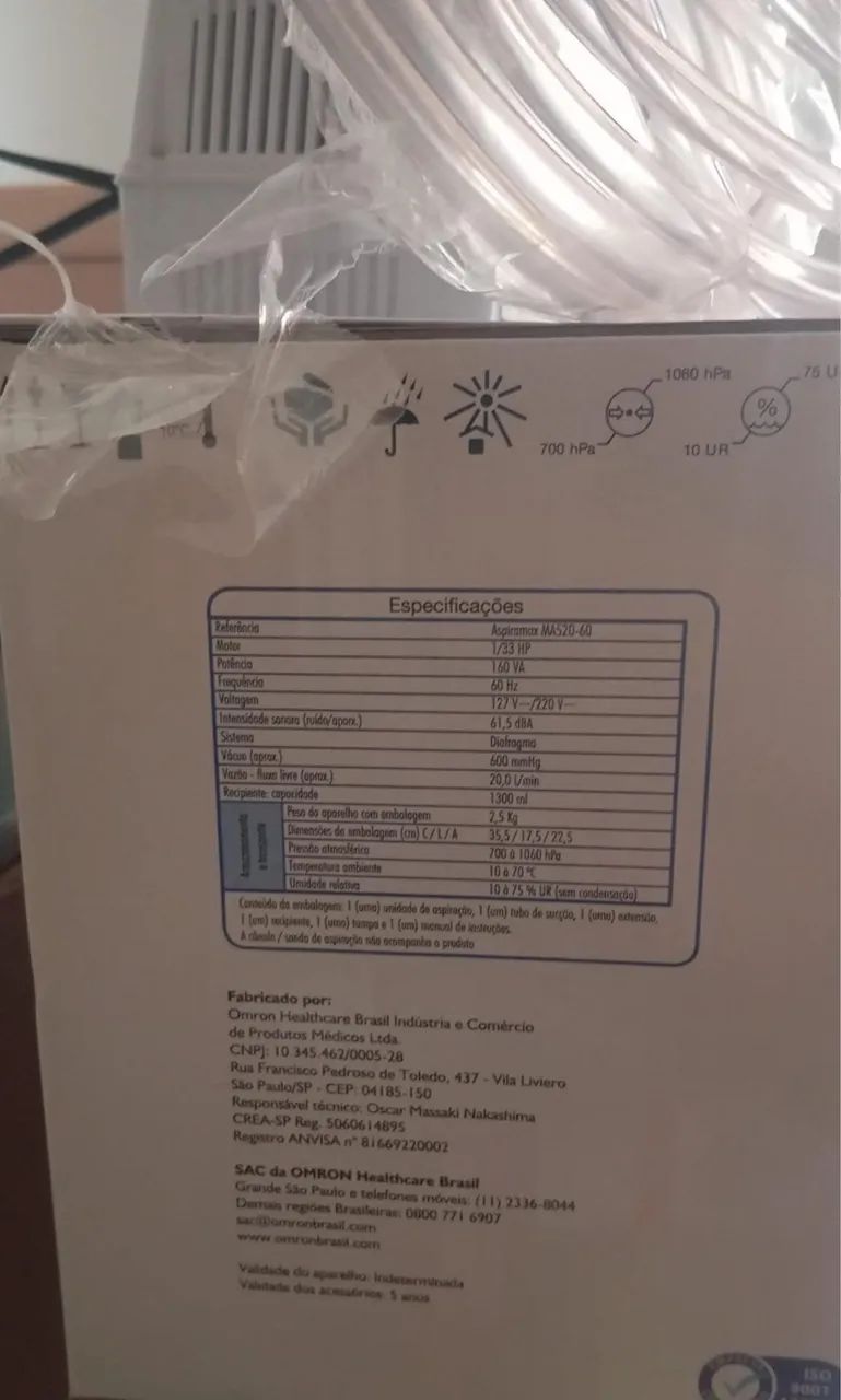 Bomba Aspiradora de Secreção  - Foto 4