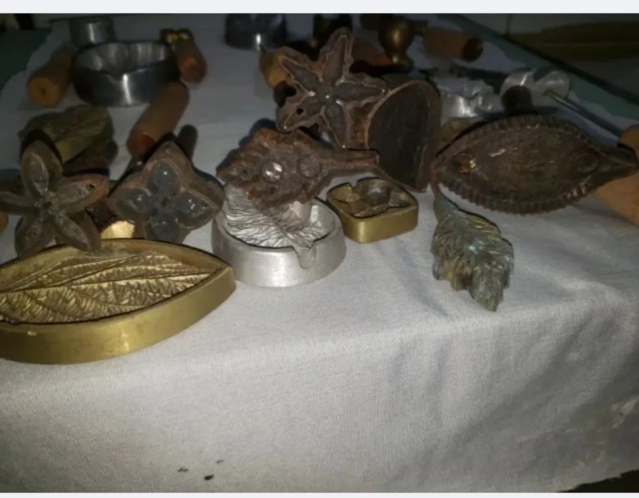 frisadores de bronze e alumínio 32 peças para artesanato - Foto 4