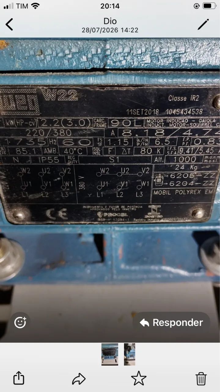 Motor 3cv