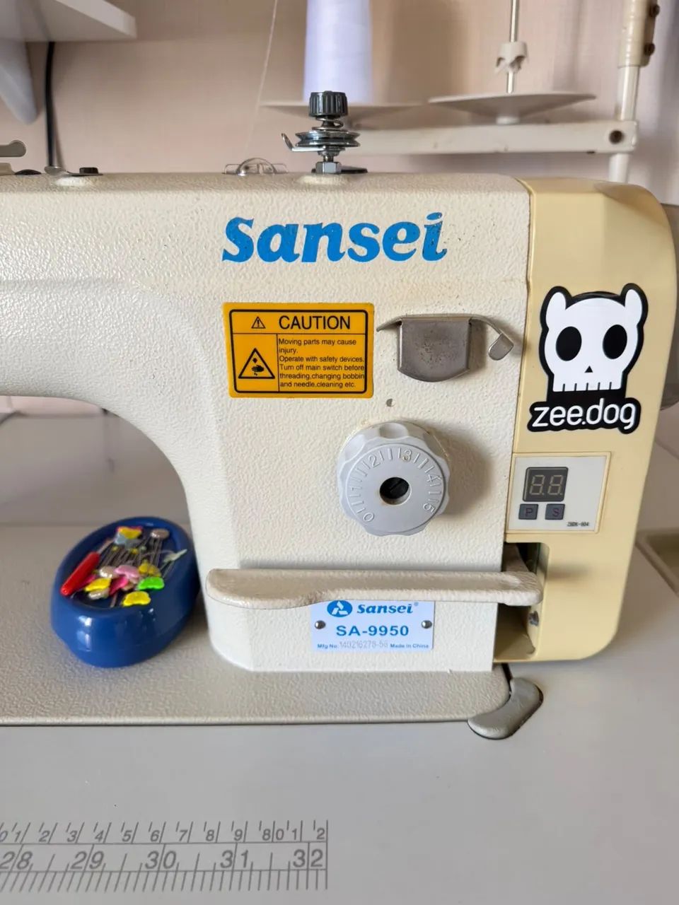 MÁQUINA DE COSTURA INDUSTRIAL SANSEI SA-9950 - Foto 2