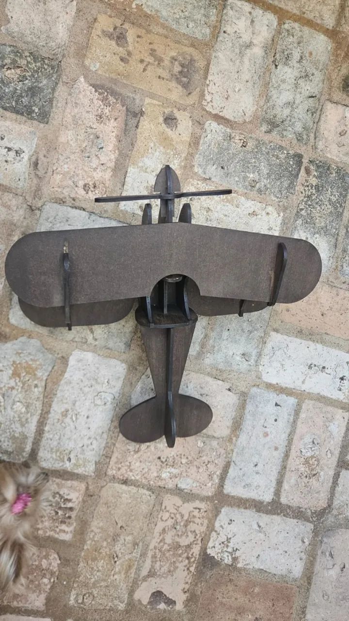 Avião Decorativo - MDF  - Foto 3