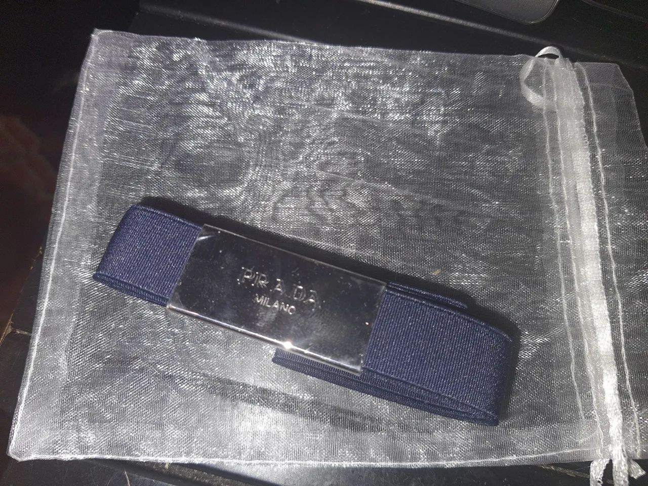 Elástico Prada azul 80 cm. - Foto 5