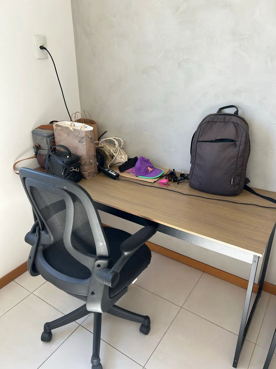 Mesa e cadeira para estudo/trabalho - Foto 4