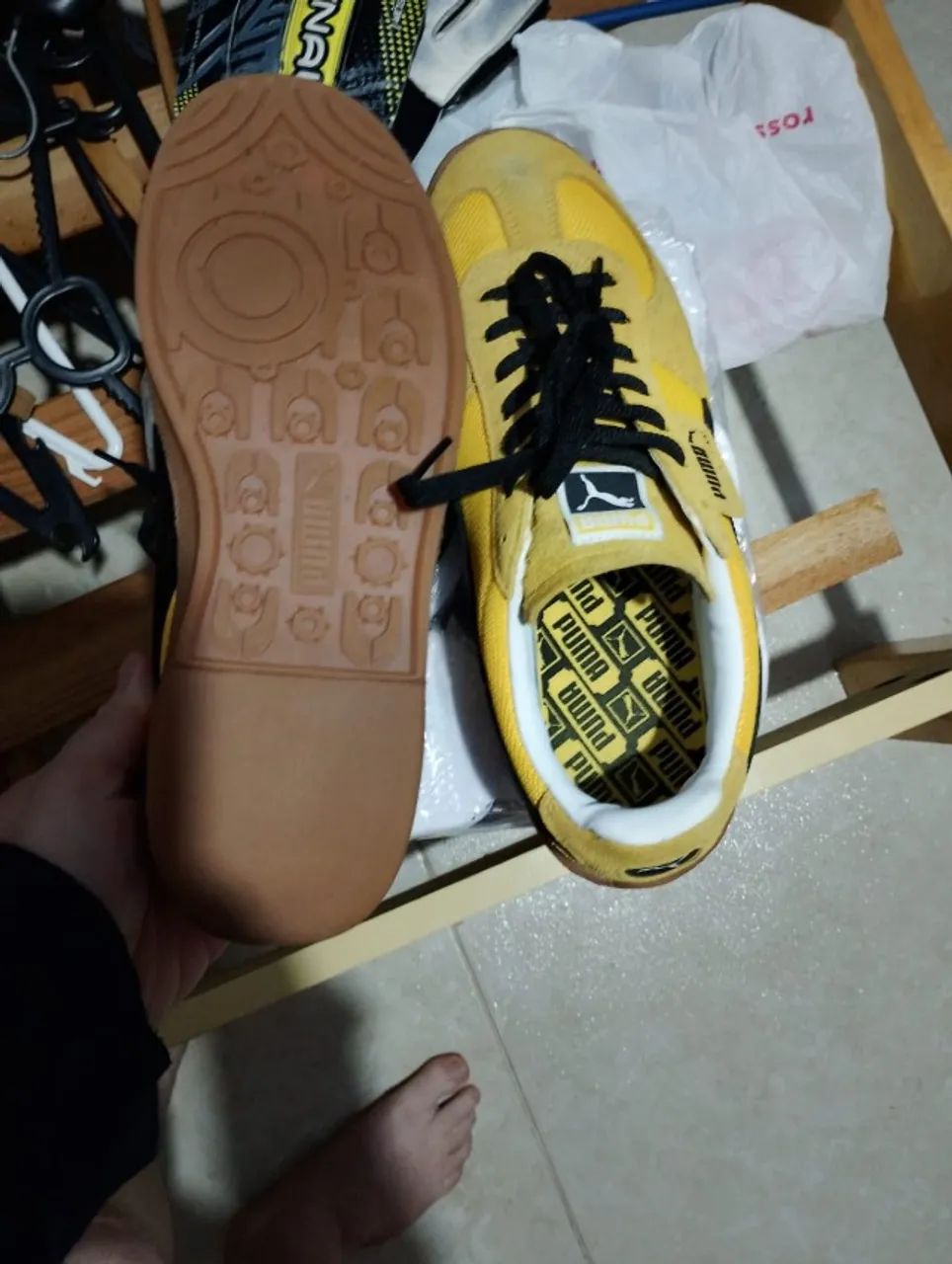 Tênis Puma OG Yellow Sizzle - Foto 5
