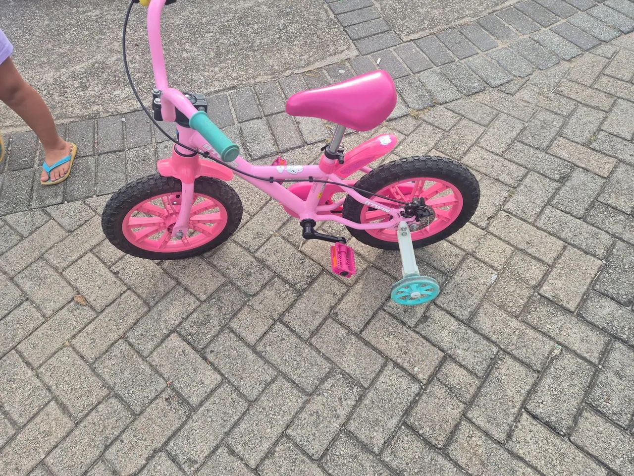 Bicicleta aro 14 Freio a Disco