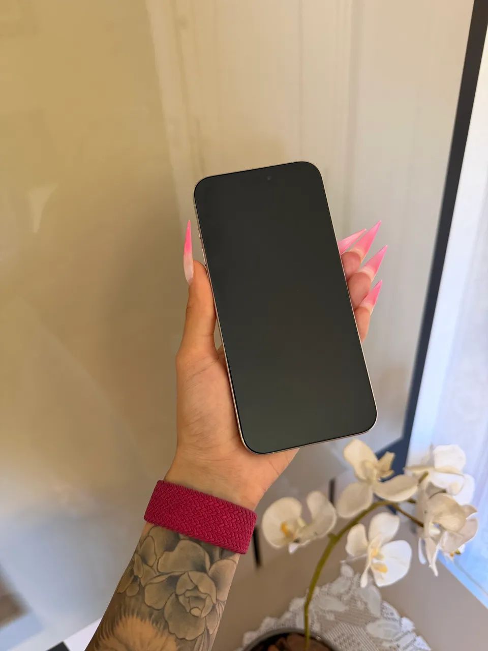 iPhone 16 Pro Max Titânio Branco IMPECÁVEL  - Foto 5