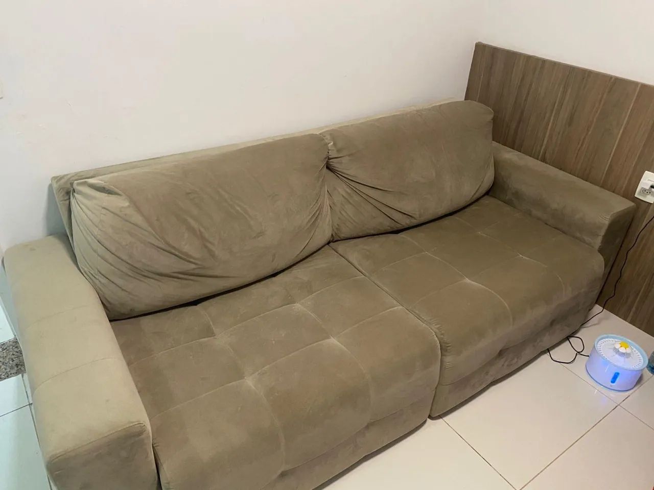 Sofá cama Spazio seminovo comprado por 9600,00  - Foto 4