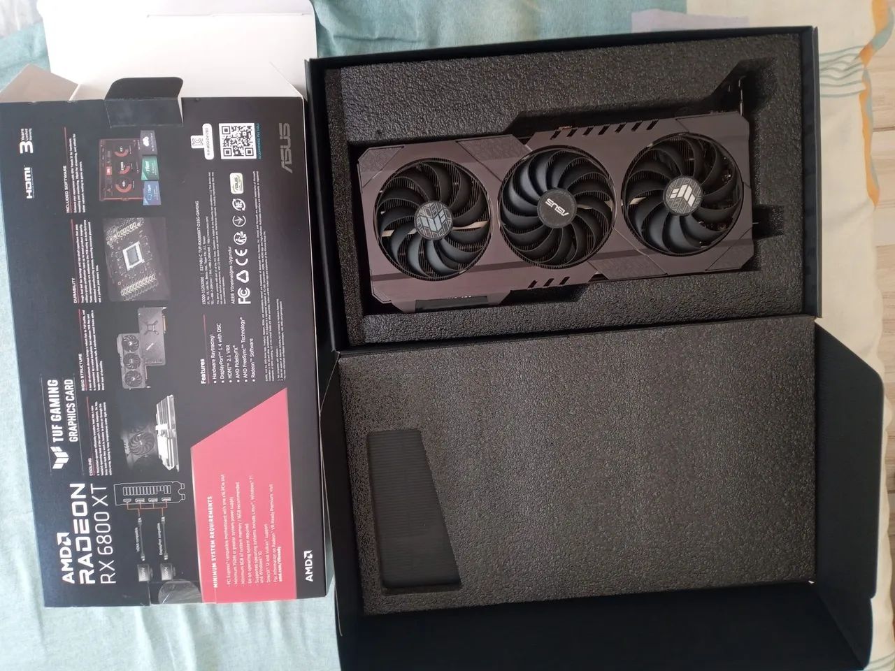 Placa de Vídeo Asus Rtx6800 XT Tuf Gaming  - Foto 2