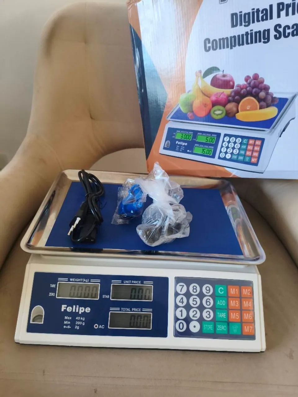 Precisão que Você Precisa! ?*<br>- Balança digital 40 kg eletrônica - Foto 2