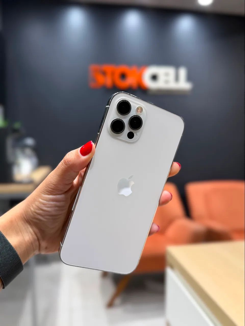 iPhone 12 Pro 128gb Silver Seminovo Garantia Loja Física