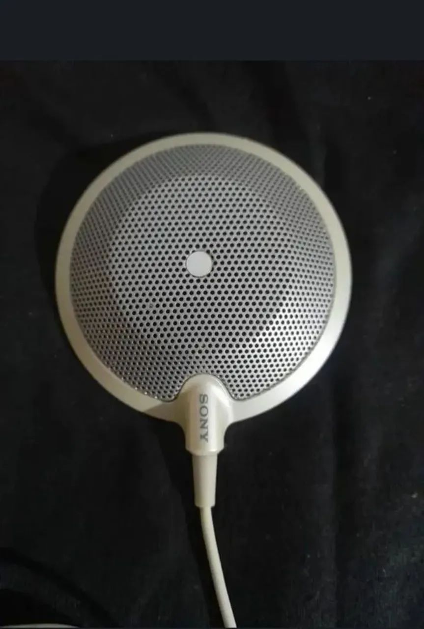 Microfone Sony Omnidirecional Semi Novo Barato! - Foto 2