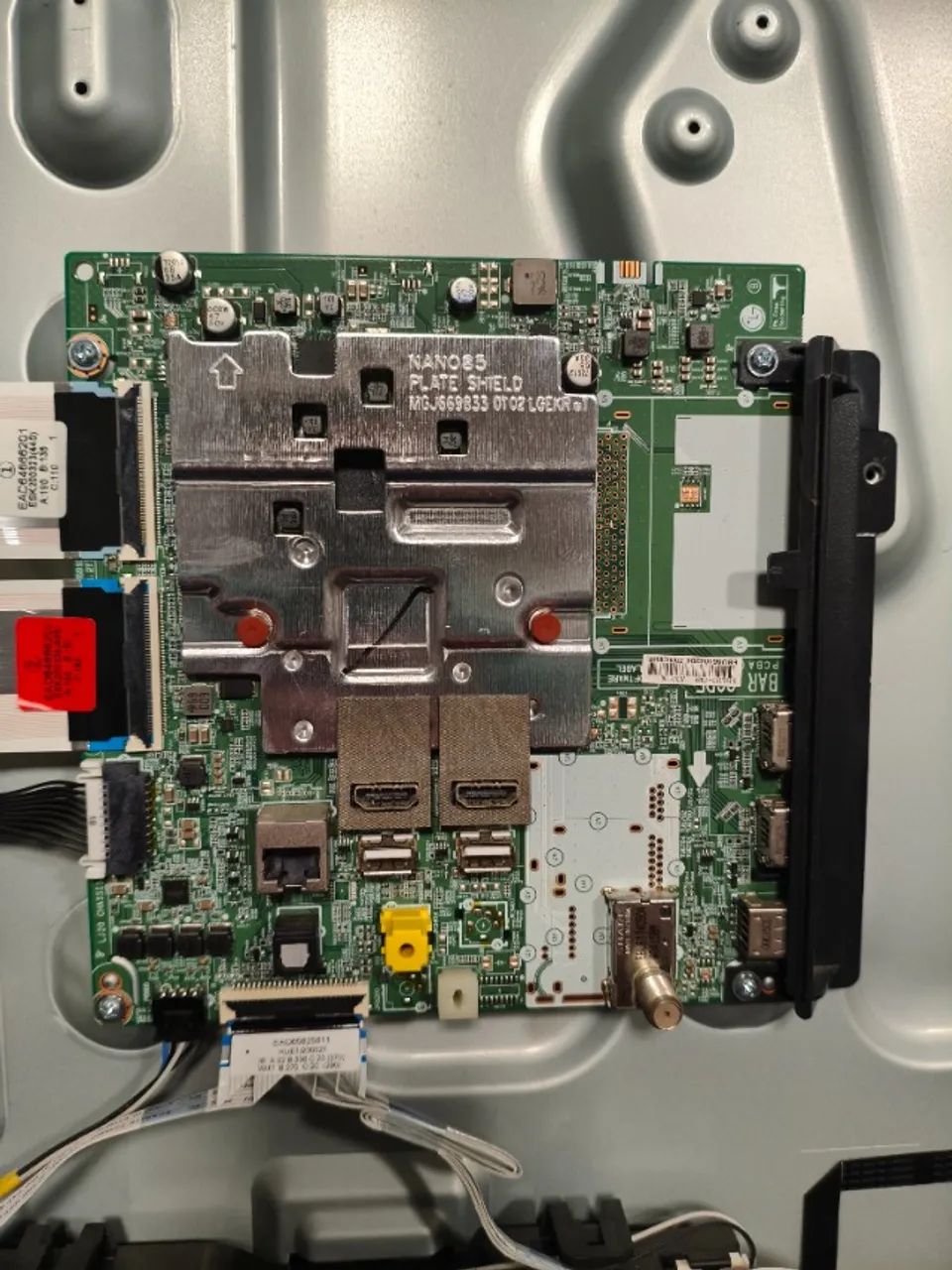 Placa mãe Principal Smart TV 55 LG 55NANO86 - MGJ669833 EBU66104204