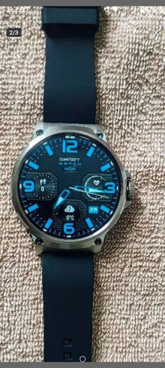 Smartwatch V69 Colmi Max - Cor Prata - Foto 4