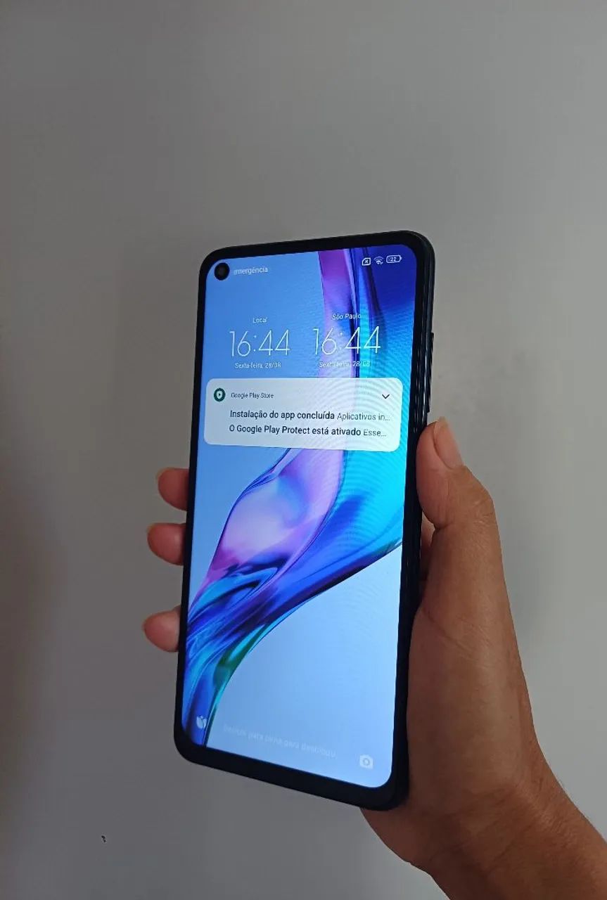 Celular Redmi Note 9 com 128GB - Foto 5