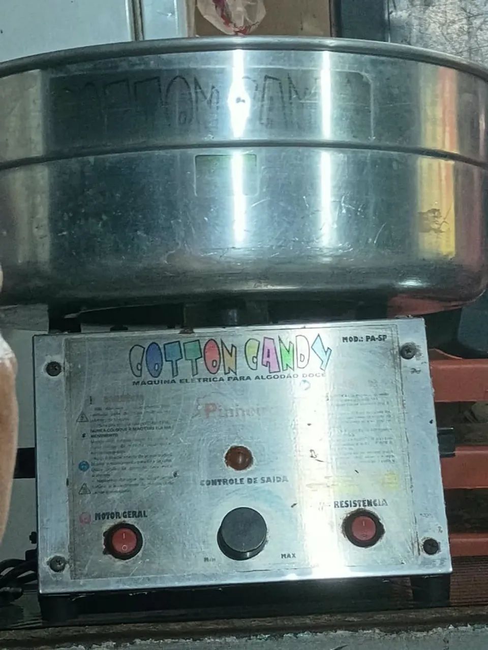 Máquina de algodão doce 