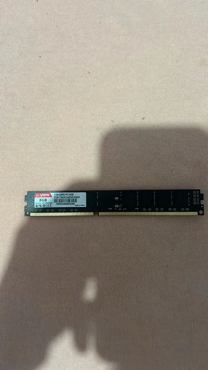 Memoria ram 8gb ddr3