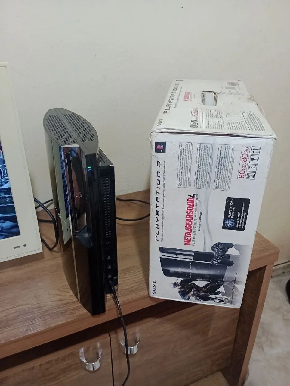 PS3 FAT 80GB RETROCOMPATIVEL COM  PS2 CFW4.93 - Foto 5