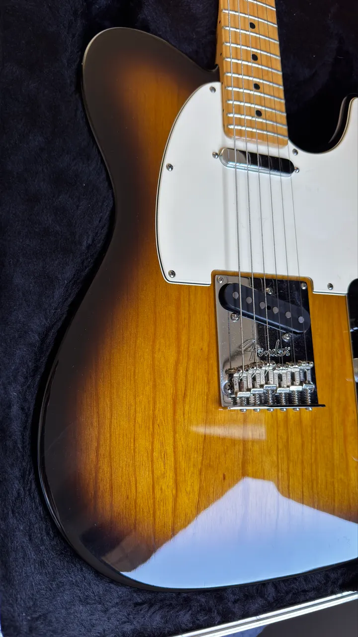 guitarra fender telecaster american deluxe