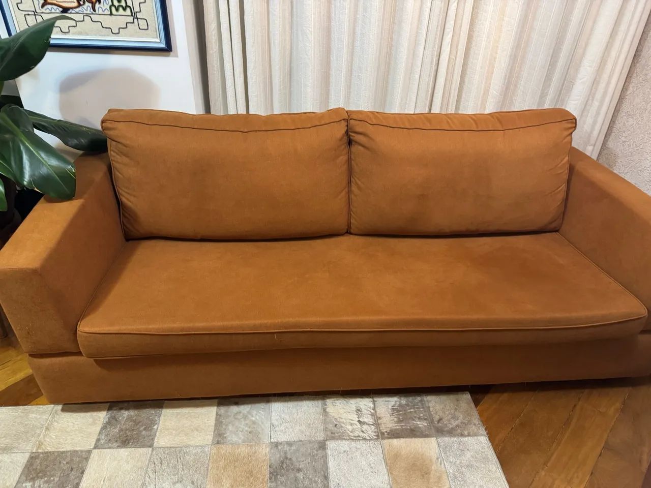 Sofá Gr 2.30 X 90 cm de madeira  - Foto 3