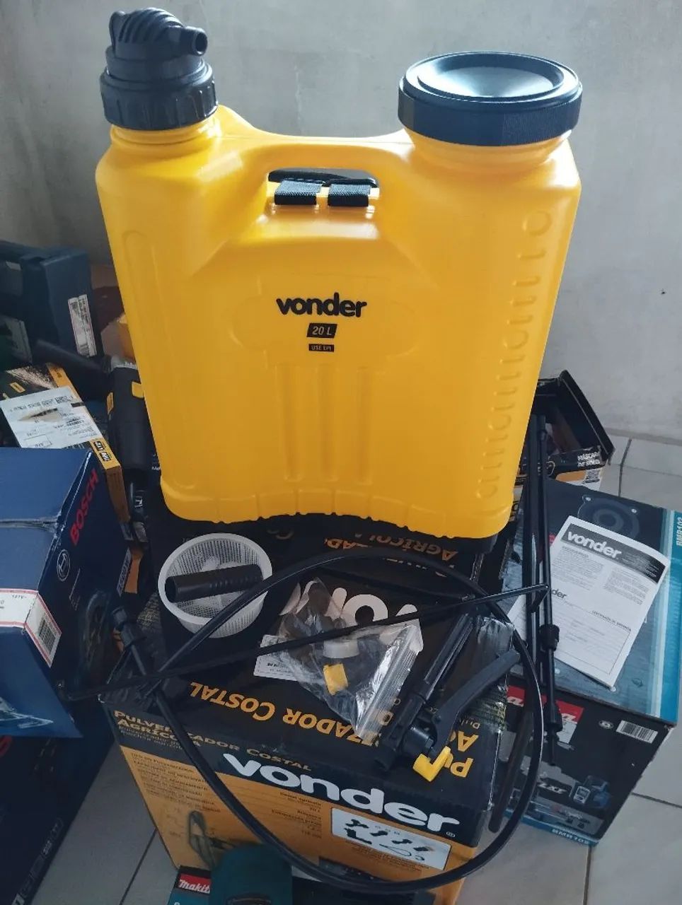 PULVERIZADOR AGRÍCOLA 20L VONDER  - Foto 5
