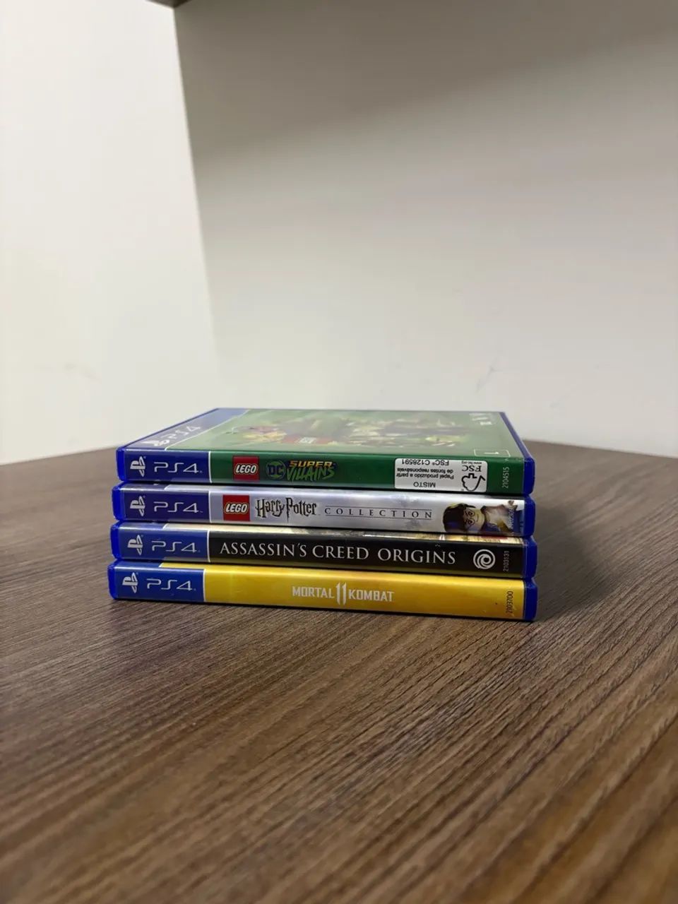 Kit 4 jogos ps4