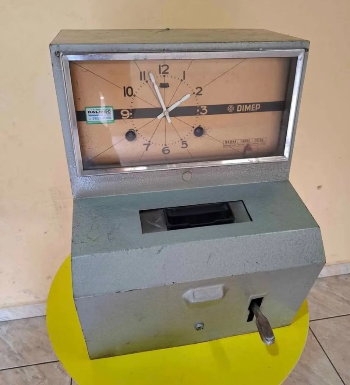 Relógio de ponto antigo Dimep 