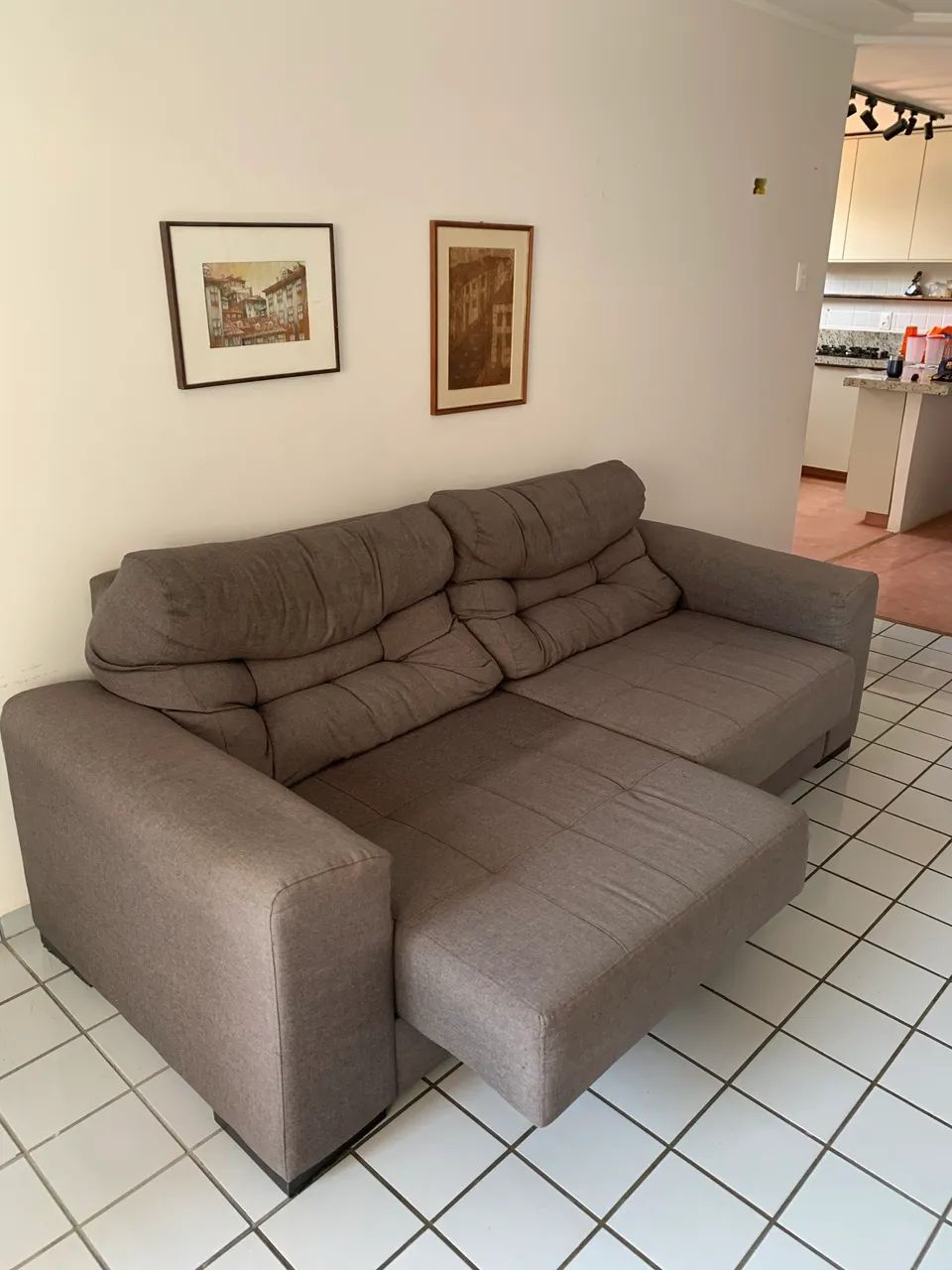 Sofá retrátil 3 lugares - Foto 2