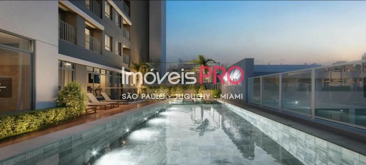 Studio de 24,50 m2 com terraço no Campo Belo