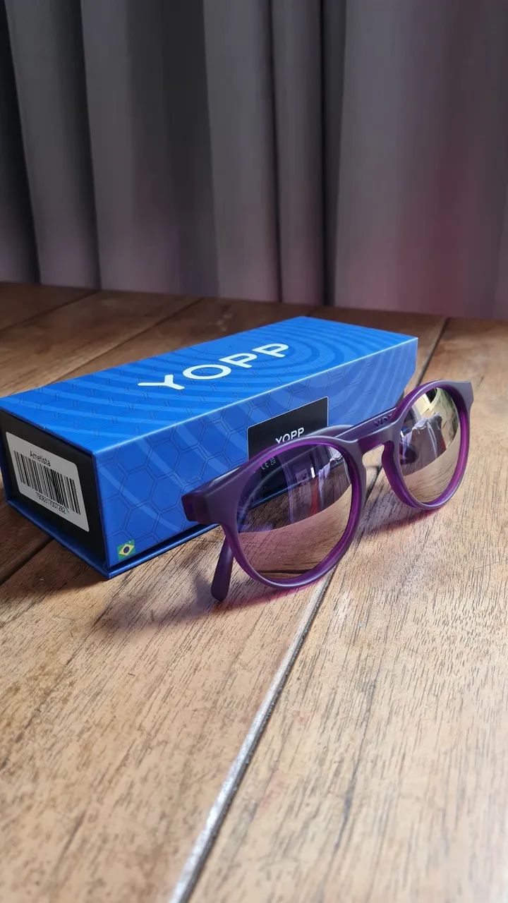 Oculos espelhado - YOPP ametista - Foto 4