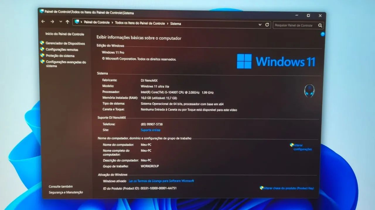 Computador completo, tela de 24 polegadas e audio integrado  - Foto 3