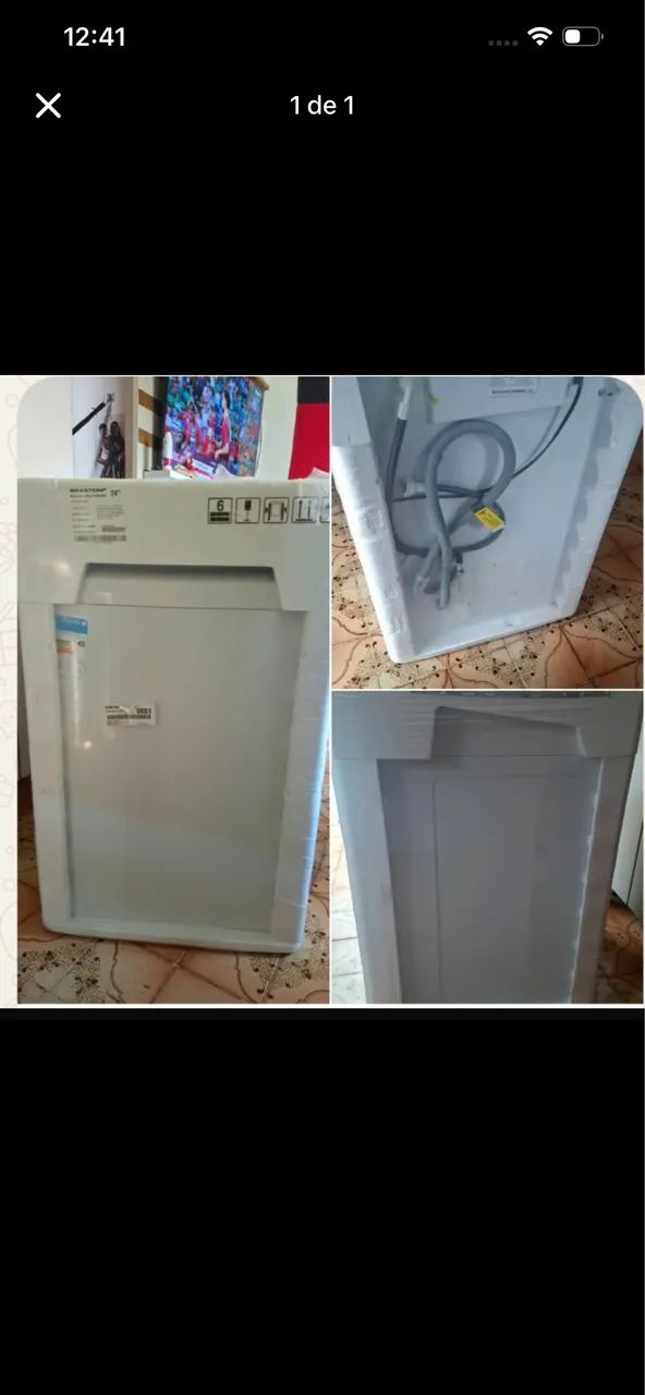 Máquina Brastemp Nova Lacrada