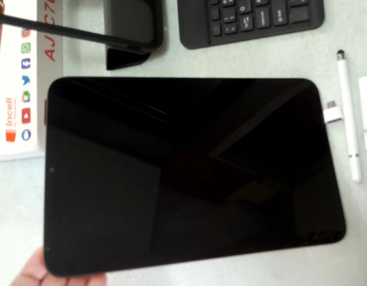1 Tablet Tela Grande 10.1" com Caneta, Teclado, mouse e Capa Protetora - Foto 4